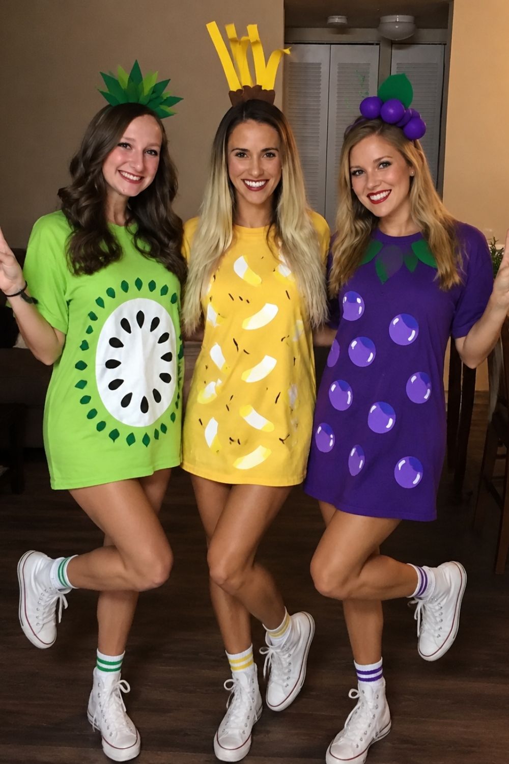 best-friend-halloween-costumes-diy-fruit-trio