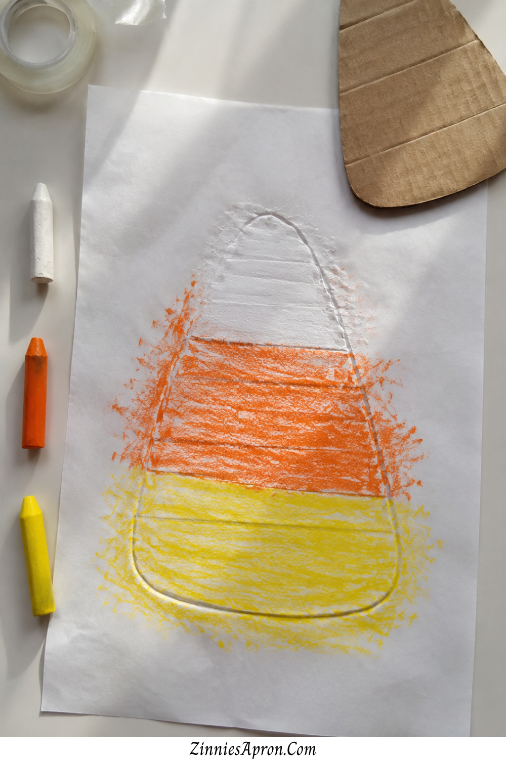 candy-corn-crafts-toddlers-crayon-rubbing.