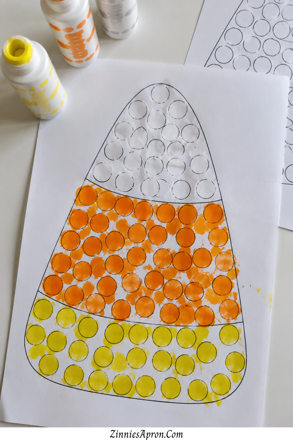 candy-corn-crafts-toddlers-dot-marker-smash