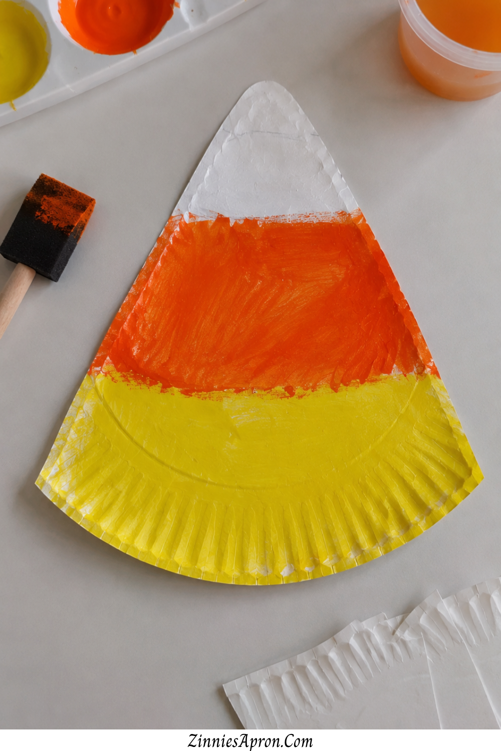 candy-corn-crafts-toddlers-paper-plate