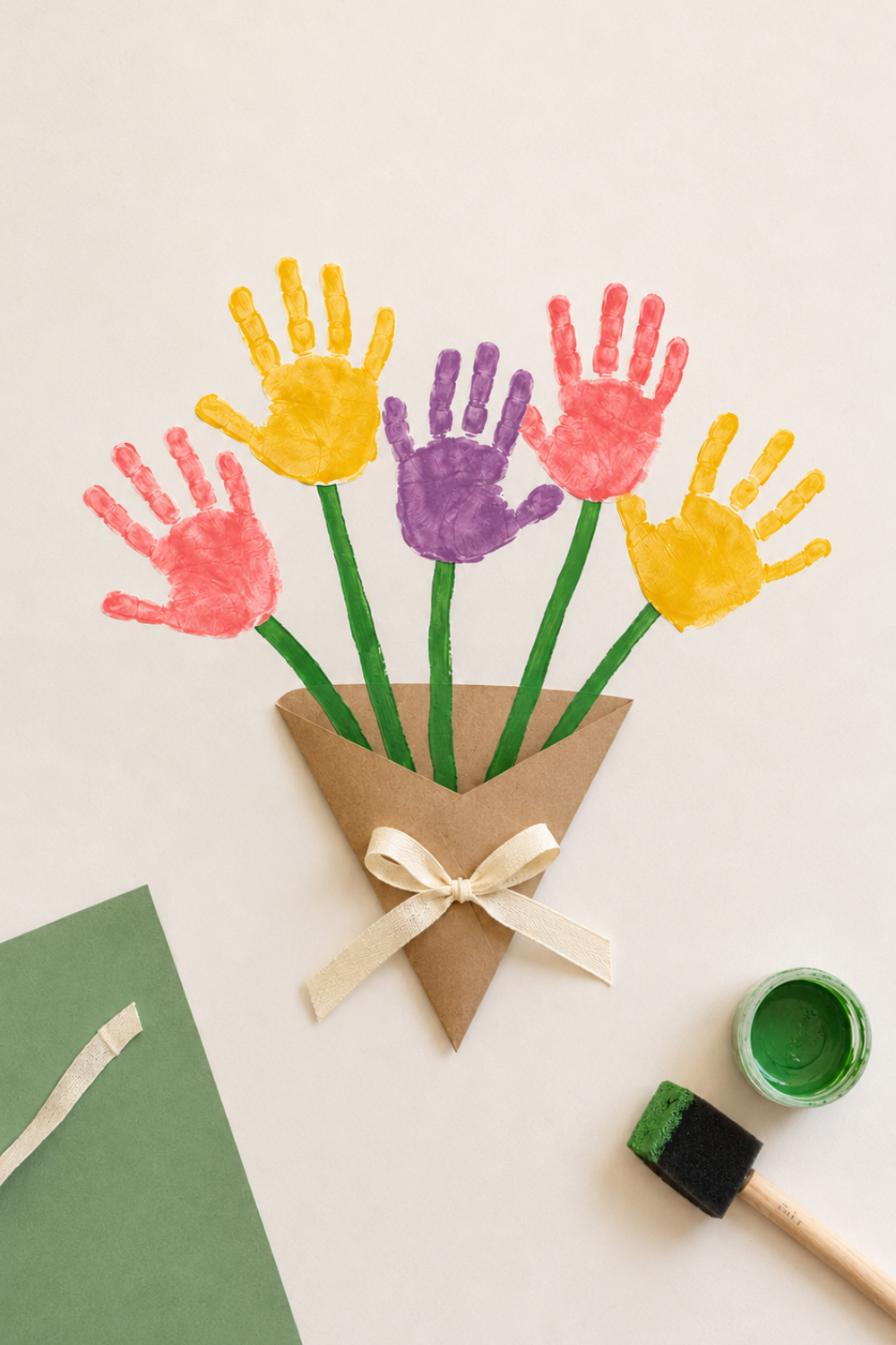 classic-tulip-handprint-flower-bouquet-crafts-for-grandparents-day