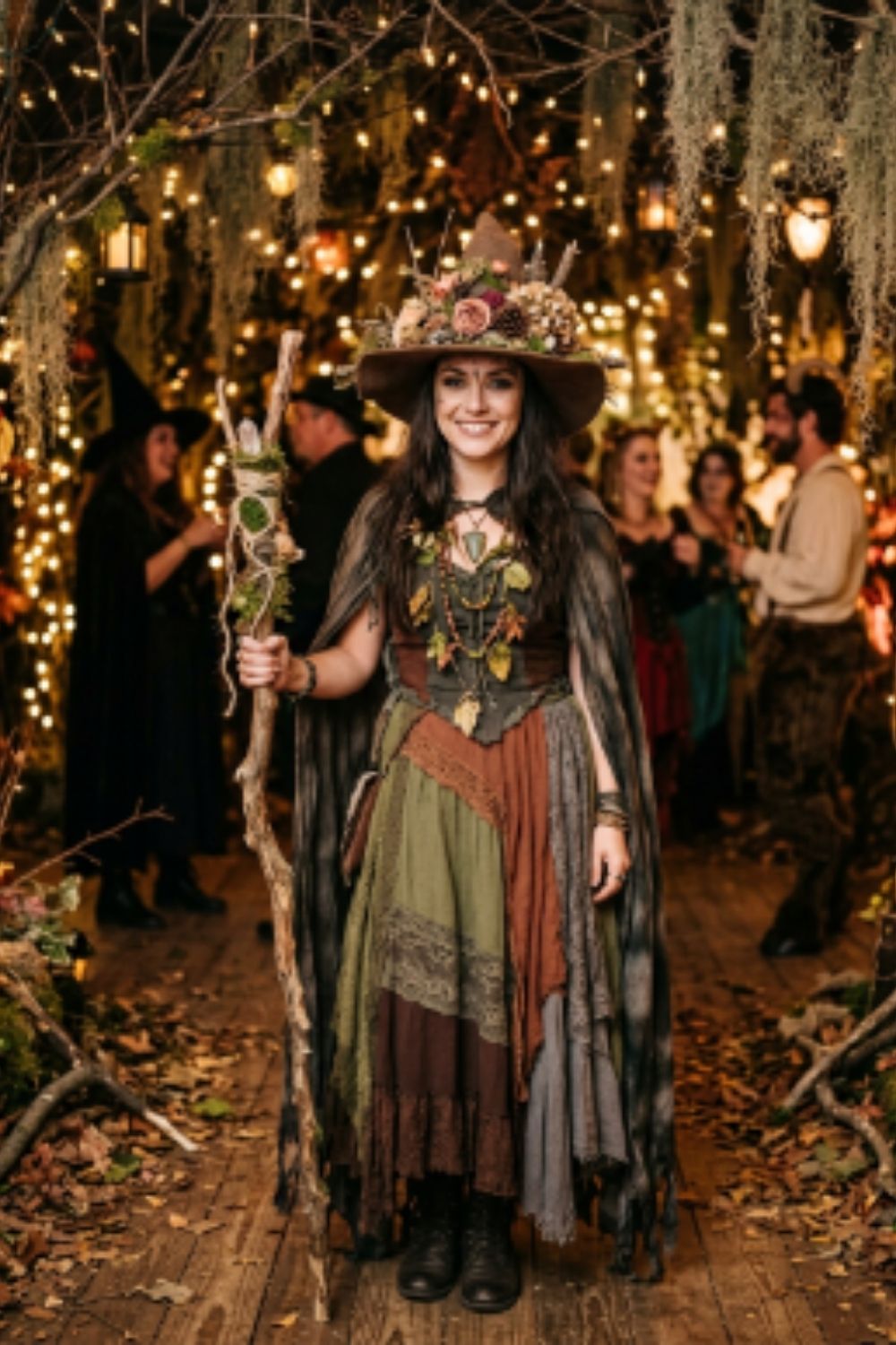 halloween-costume-party-ideas-forest-witch-diy-costume
