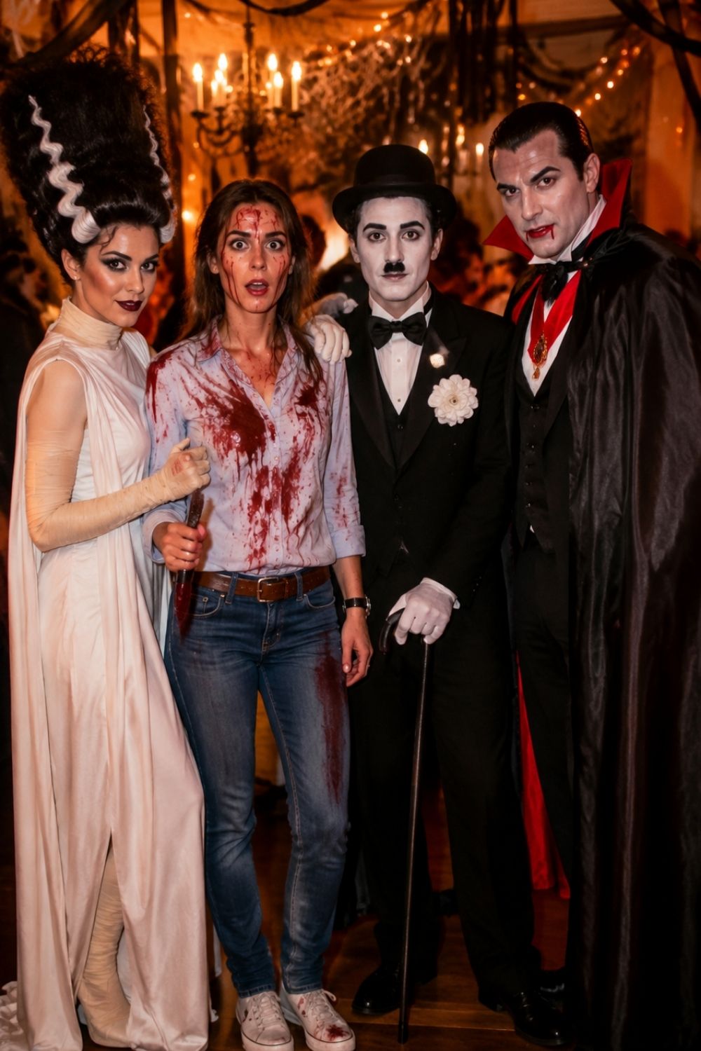 halloween-costume-party-ideas-hollywood-horror-group