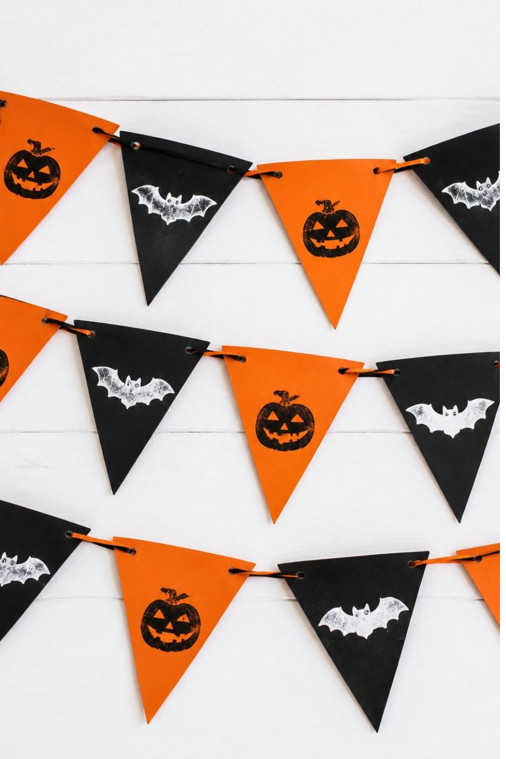 halloween-crafts-dementia-patients-bat-pumpkin-bunting-pennant