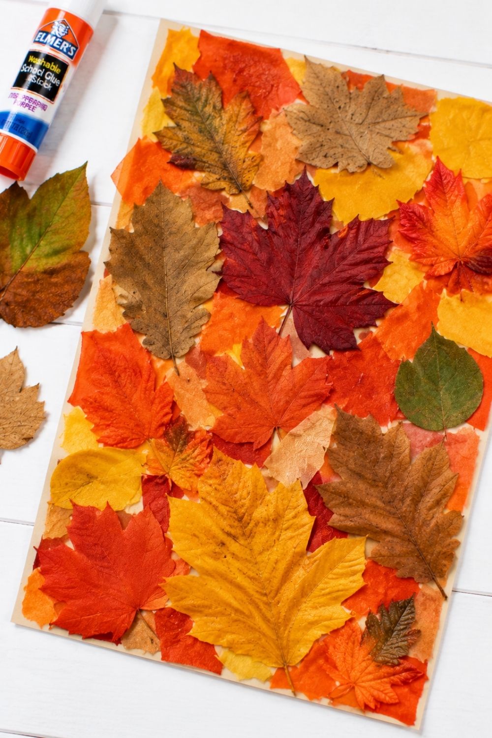 halloween-crafts-dementia-patients-pressed-leaf-bookmark