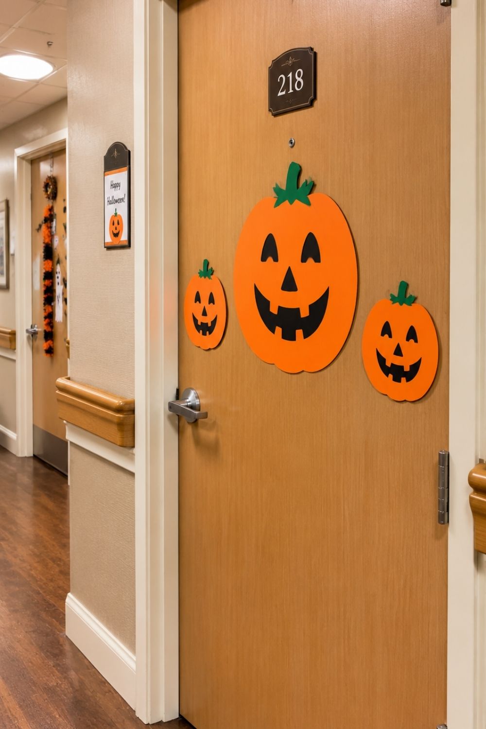 halloween-decor-assisted-living-jack-o-lantern-door-cutouts