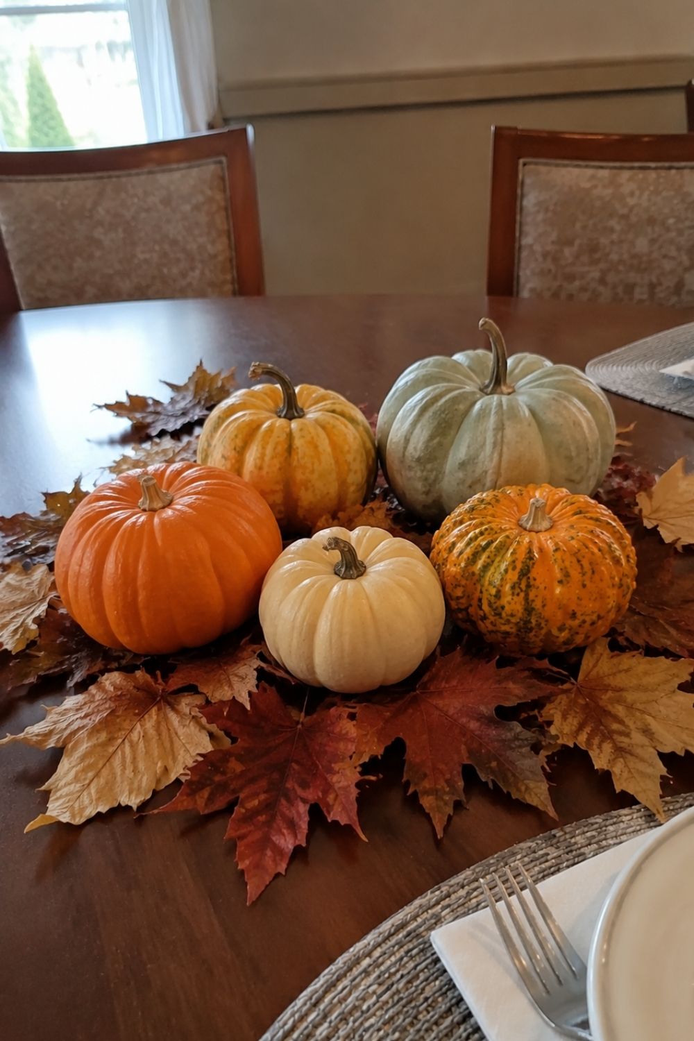 halloween-decor-assisted-living-mini-pumpkin-gourd-centerpiece