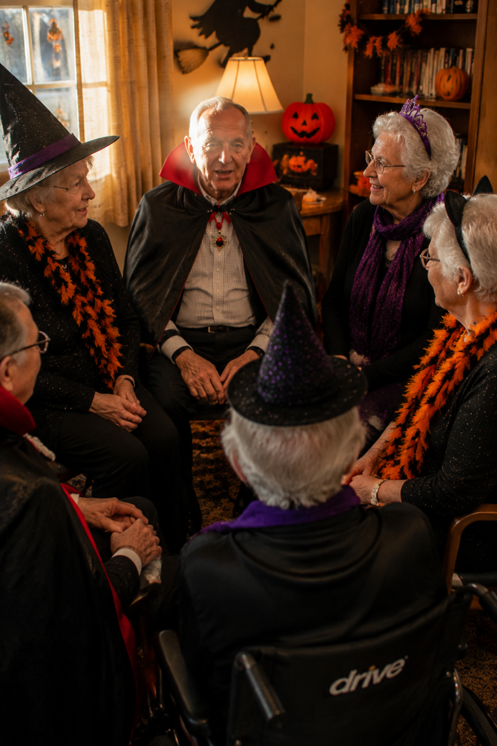 halloween-party-games-senior-citizens-gratitude-circle-closing