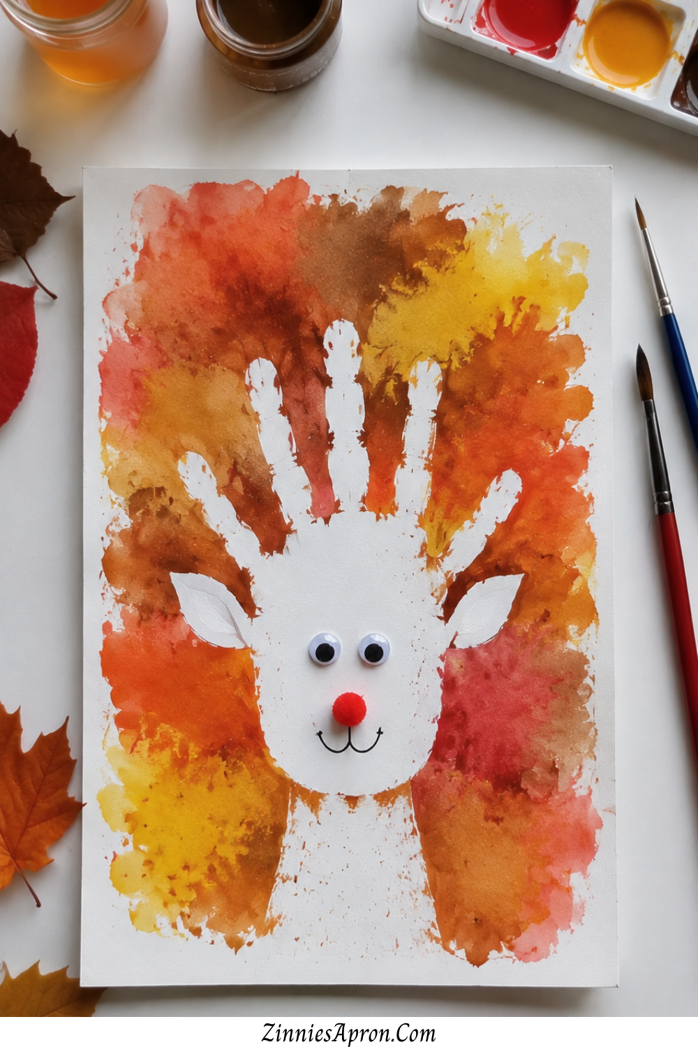 handprint-fall-deer-crafts-kids-watercolor-resist-art