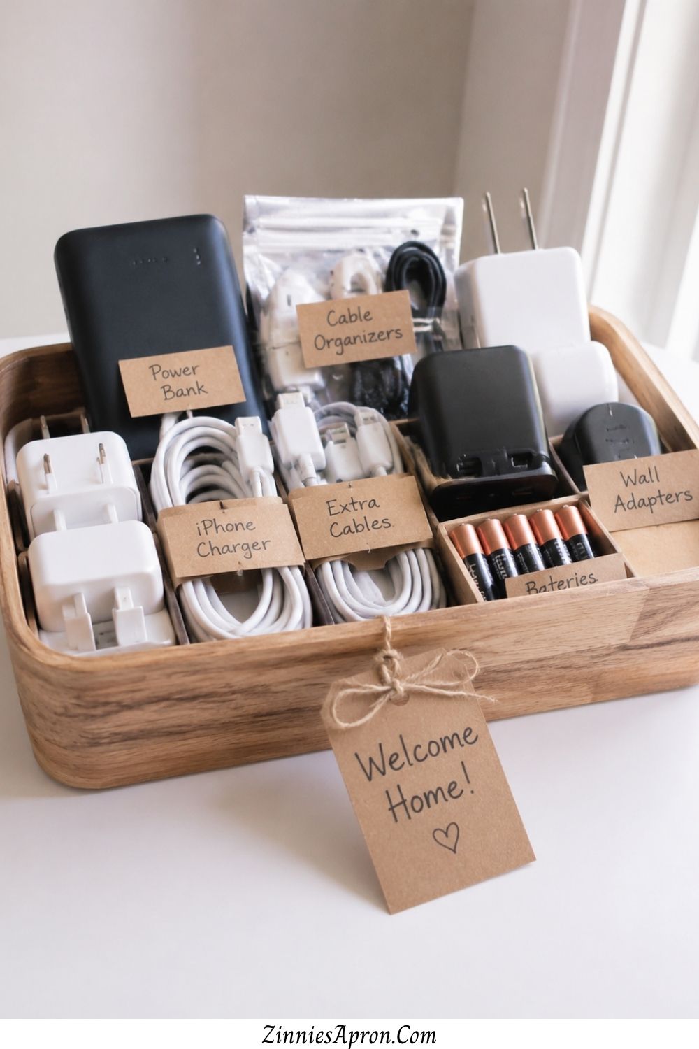 housewarming-gift-baskets-for-new-neighbors-phone-charger-cord-organizer-basket