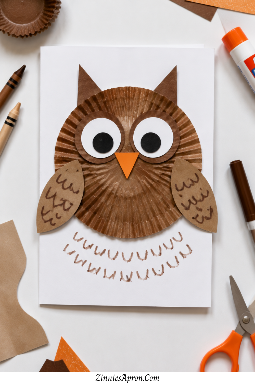 woodland-animal-crafts-for-preschool-cupcake-liner-owl.jpg