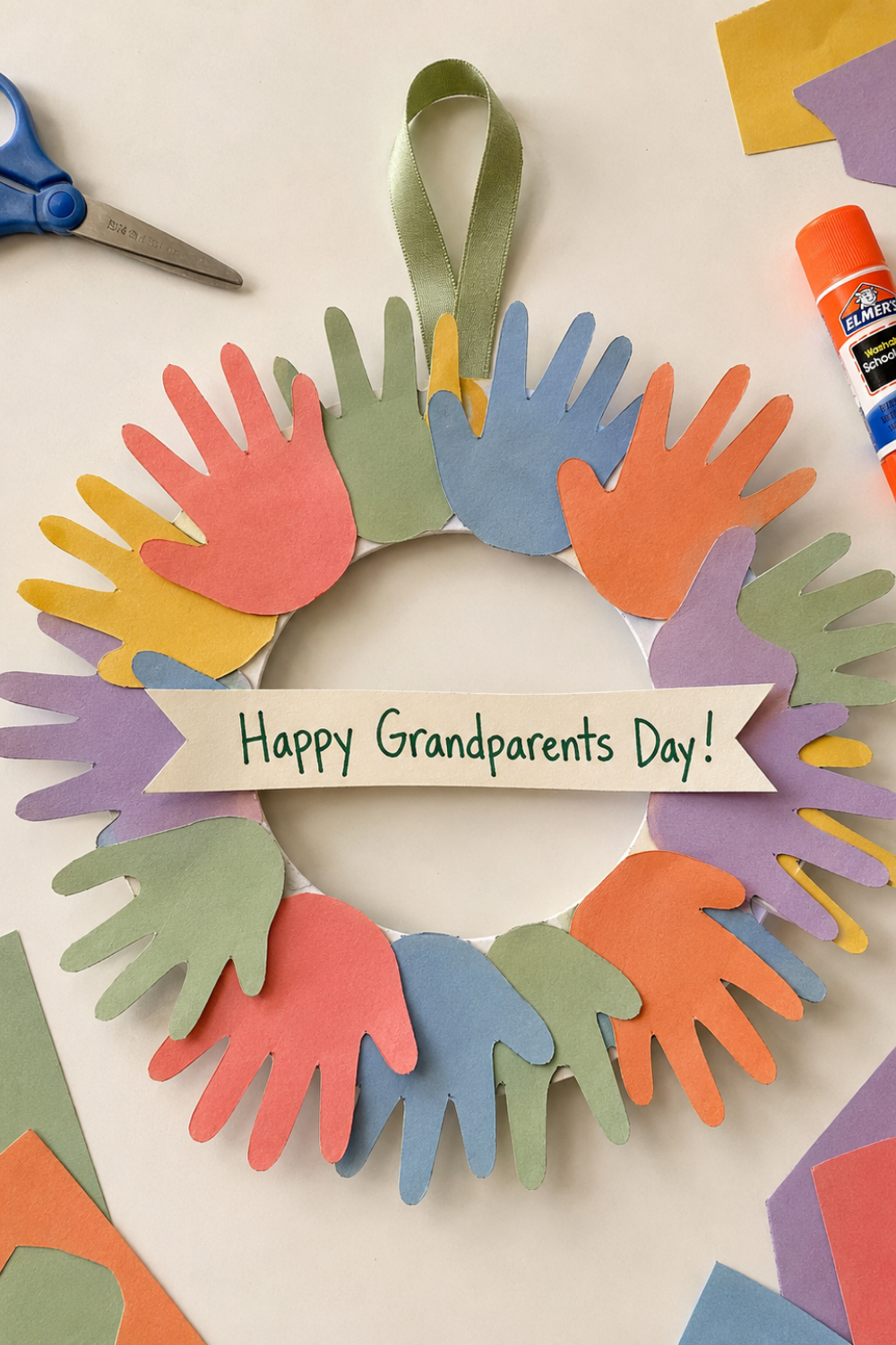 wreath-handprint-flower-bouquet-crafts-for-grandparents-day