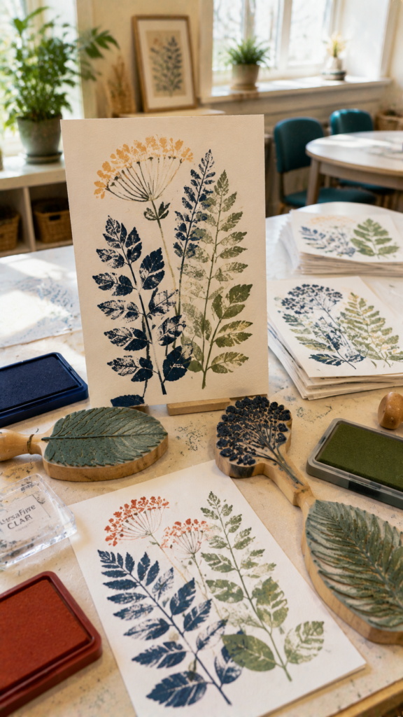 Chunky-Stamped-Botanical-Art