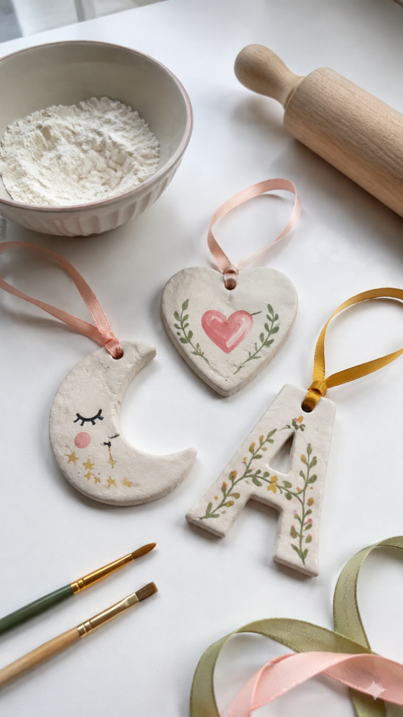 Handmade-Salt-Dough-Ornaments-on-White-Table.