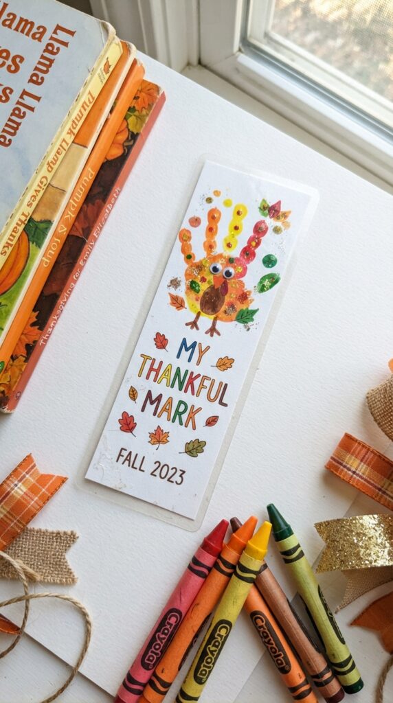 Handmade_turkey_bookmark