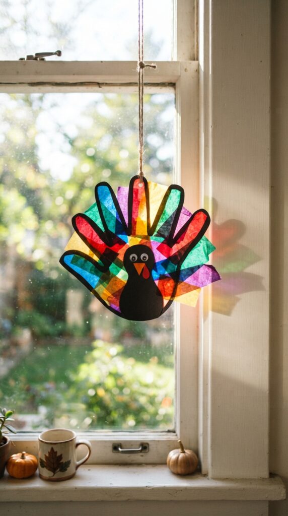Handprint_turkey_suncatcher_glow-another-handprint-turkey-crafts-for-kids.