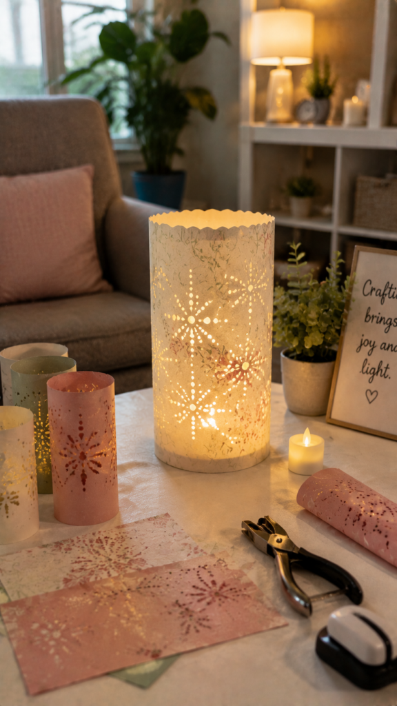 Rolled-Paper-Cylinder-Lanterns.