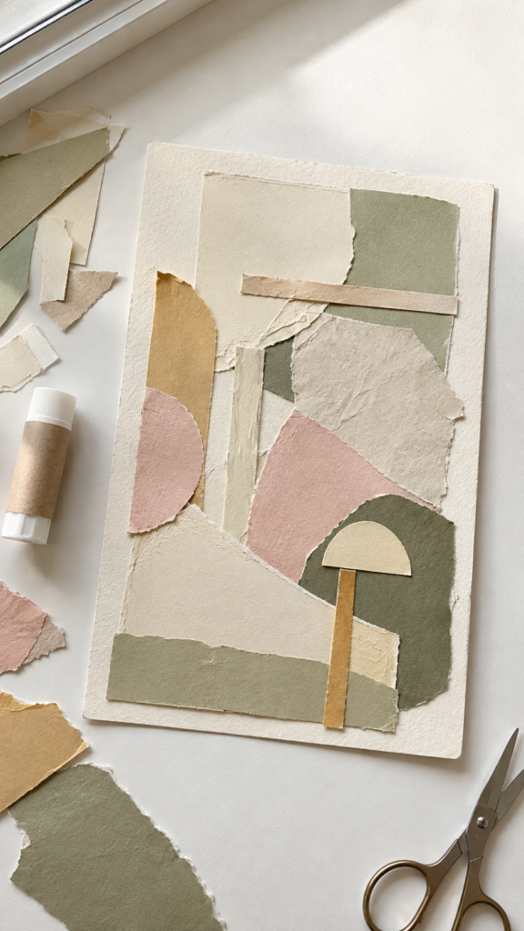 Soft-torn-paper-collage-craft