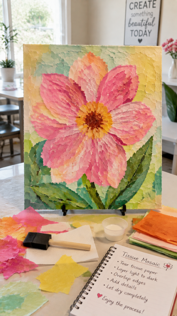  Torn-Tissue-Paper-Mosaic-Art.