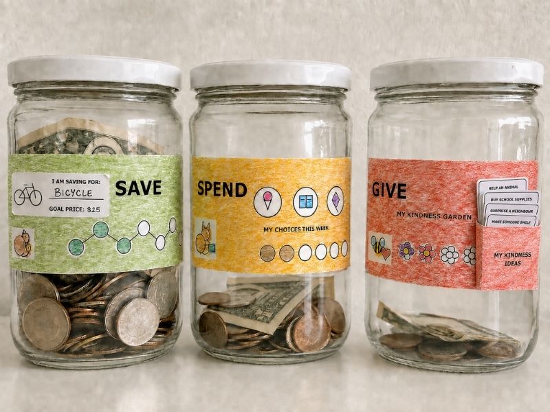 save-spend-give-jars-for-kids 1