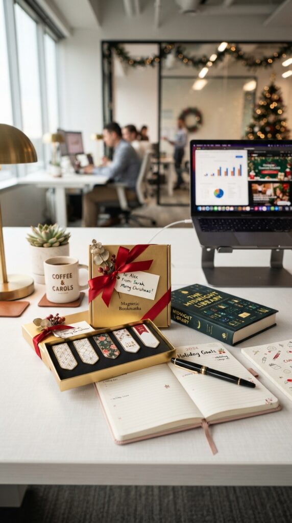Bookmarks_gift_box_on_table