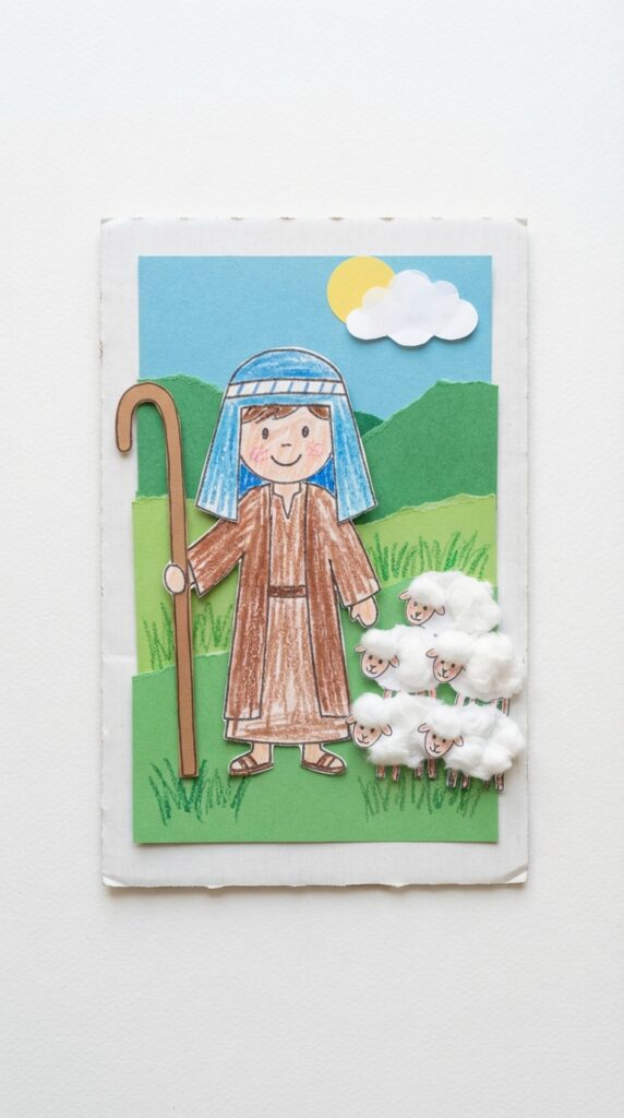Child_making_Moses_craft