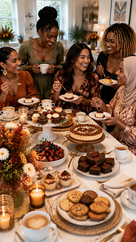 Dessert-Gathering-Among-Friends.- another-Friendsgiving-party-ideas.