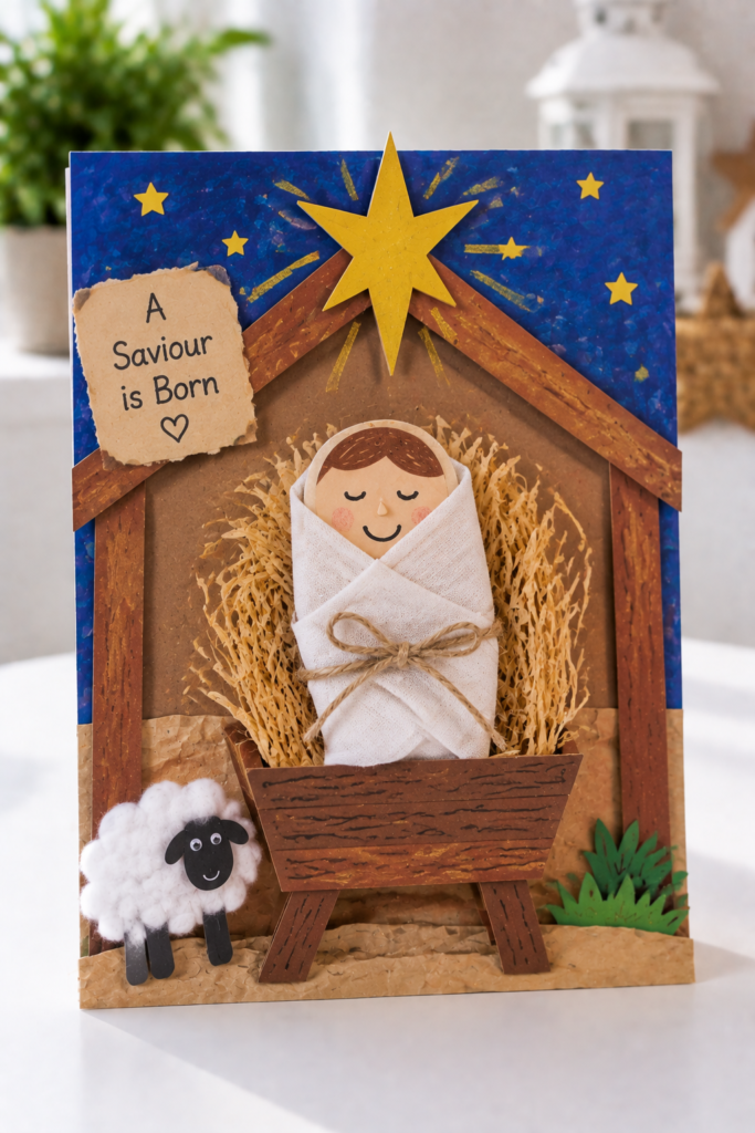 Handmade-Nativity-Craft-Scene