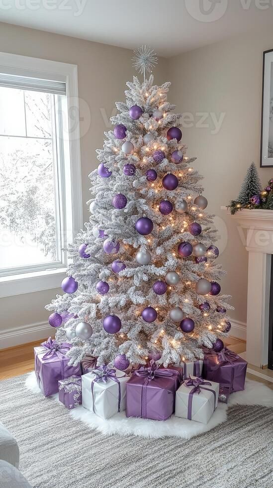 Lavender-and-Silver-Tree