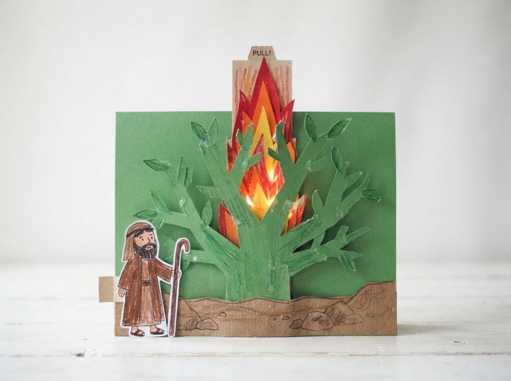 Moses_and_burning_bush_craft