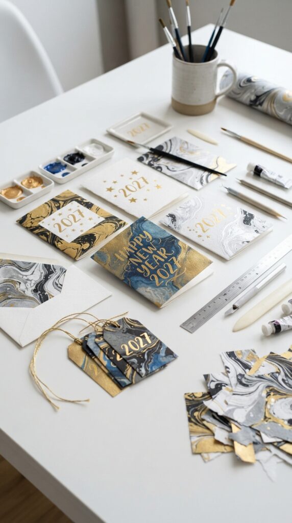 Paper_craft_New_Year_cards