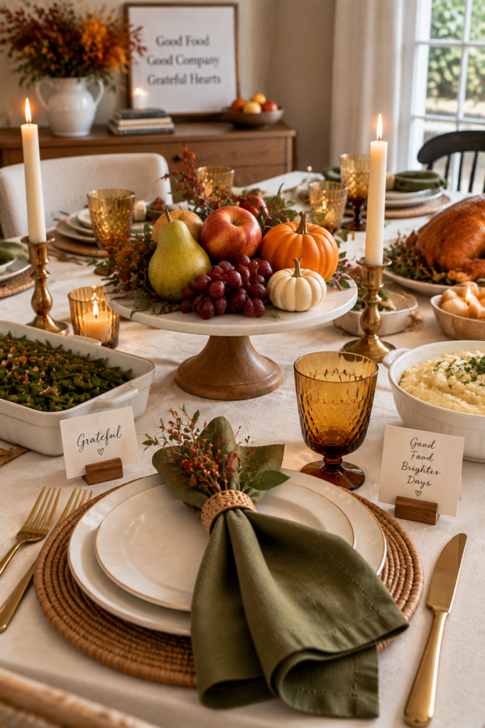Use-a-Cake-Stand-to-Create-Height-Without-a-Large-Centerpiece.