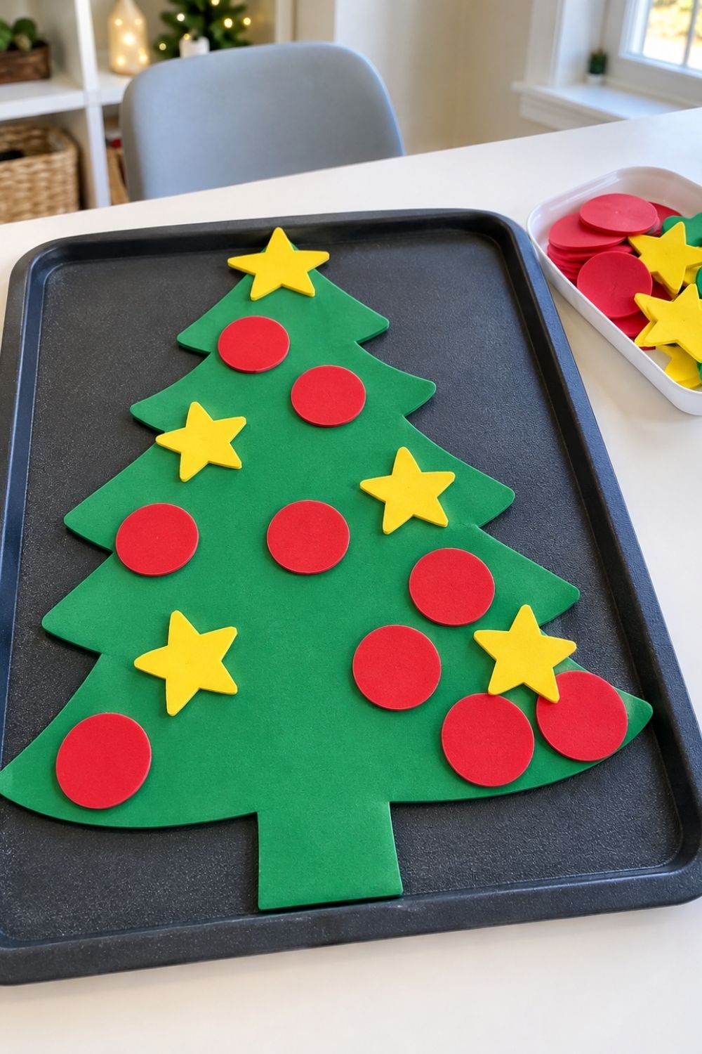 christmas-crafts-for-seniors-foam-christmas-tree