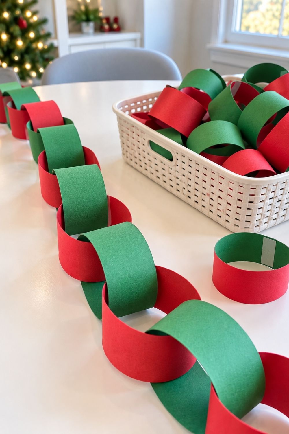 christmas-crafts-for-seniors-paper-chain