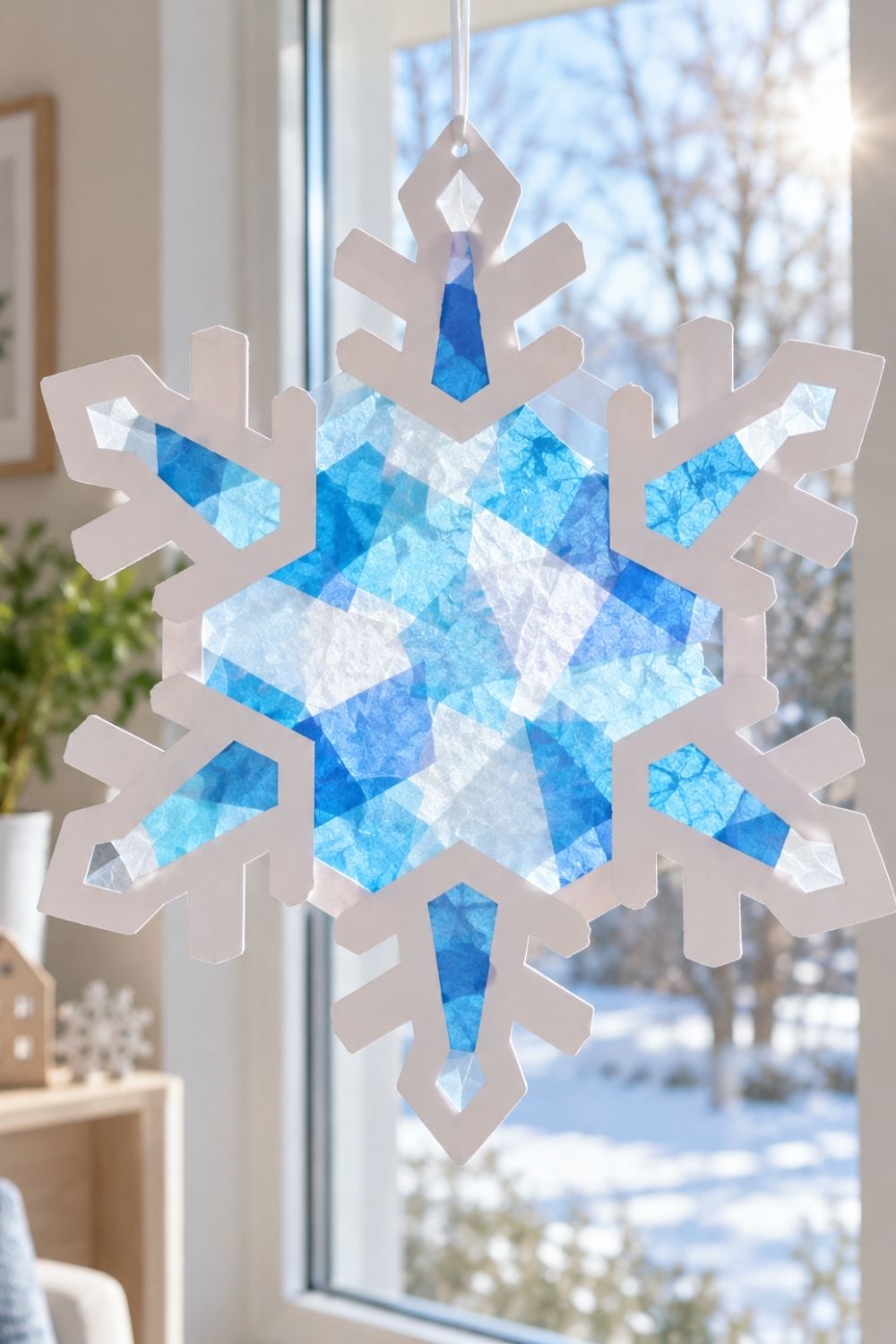 christmas-crafts-for-seniors-snowflake-window-art