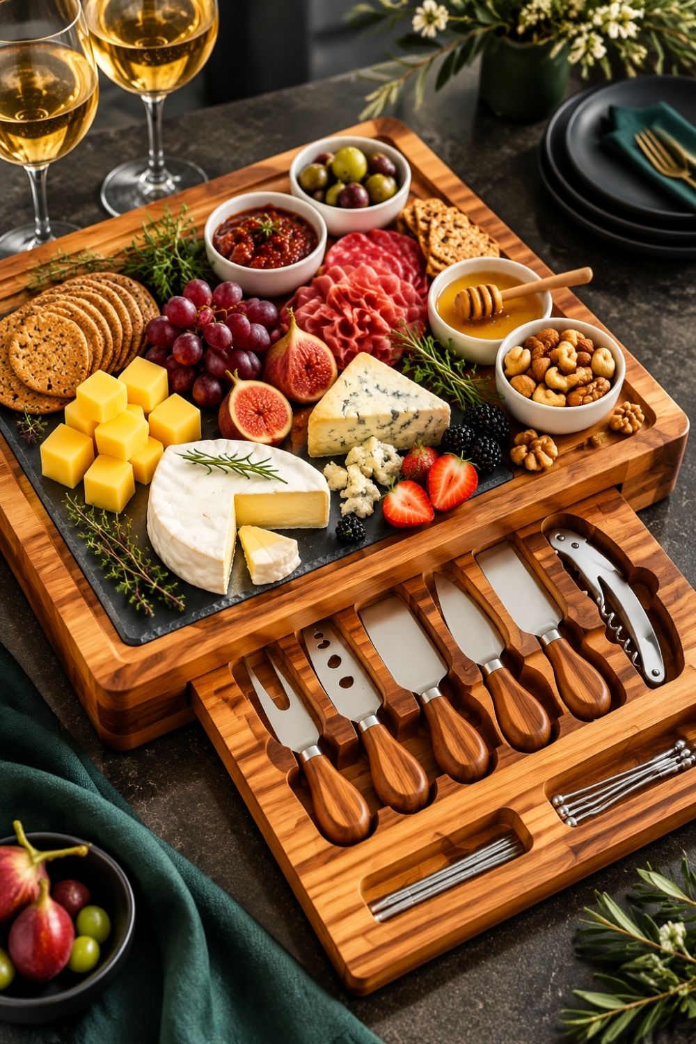 thanksgiving-hostess-gifts-small-cheese-board-knife-set