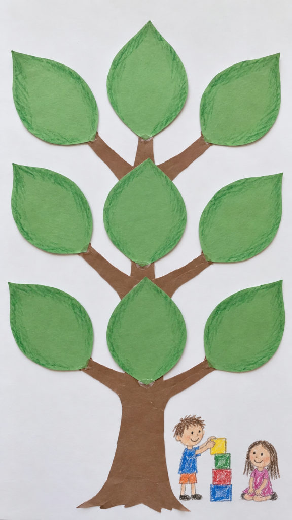 Child-made-nine-leaf-spirit-tree.