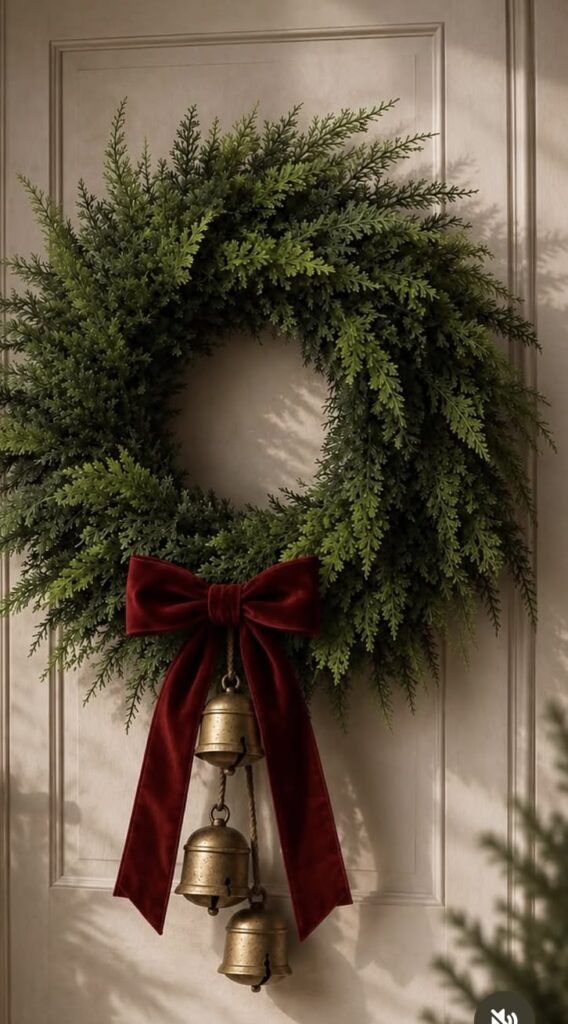 Jingle-Bell-DIY-Christmas-wreath-ideas-on-a-budget.