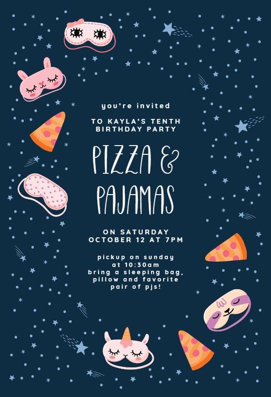 Pajamas-Invitation-Card-Idea