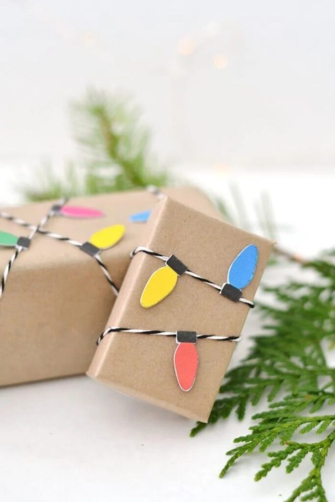Paper-Chain-Garland-Instead-of-Ribbon