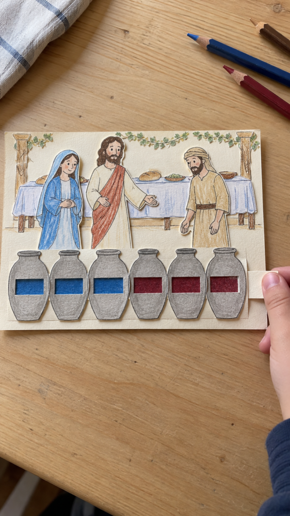 Wedding-at-Cana-paper-slider-craft