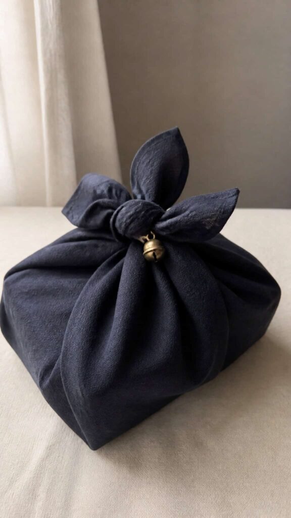 Wrap-a-Gift-in-Fabric-With-a-Furoshiki-Style-Knot.