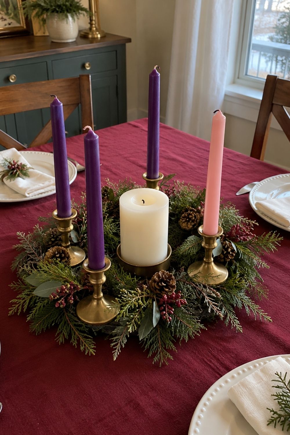 christian-christmas-home-decor-ideas-advent-candle-wreath