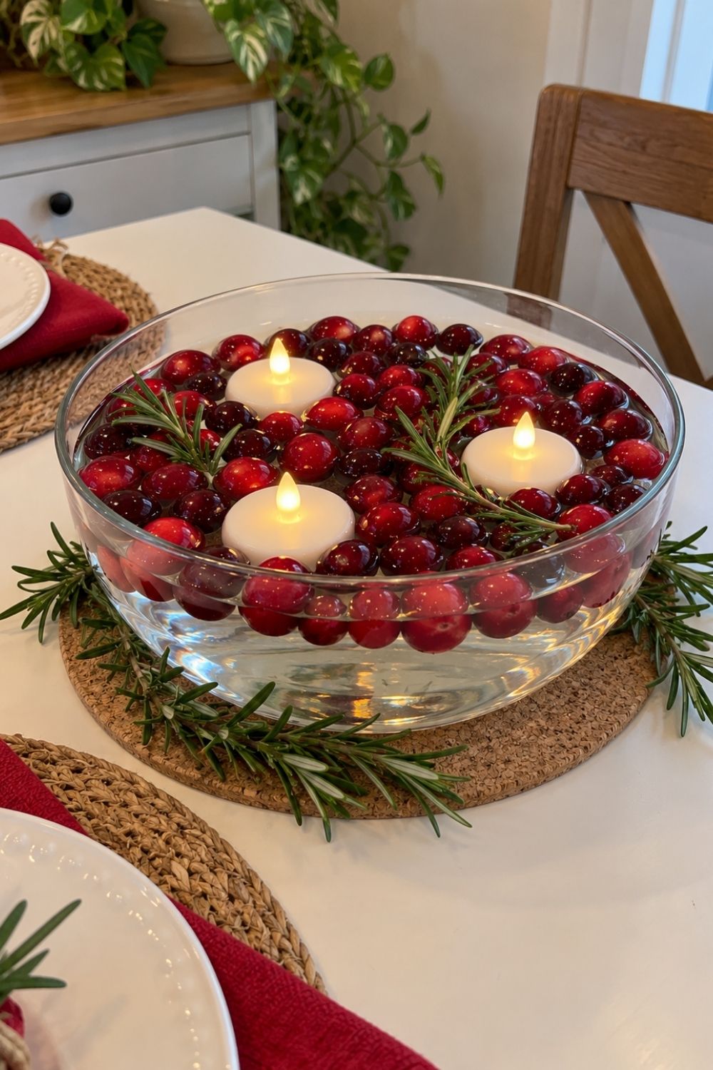 diy-christmas-table-centerpiece-ideas-cranberry-floating-candles